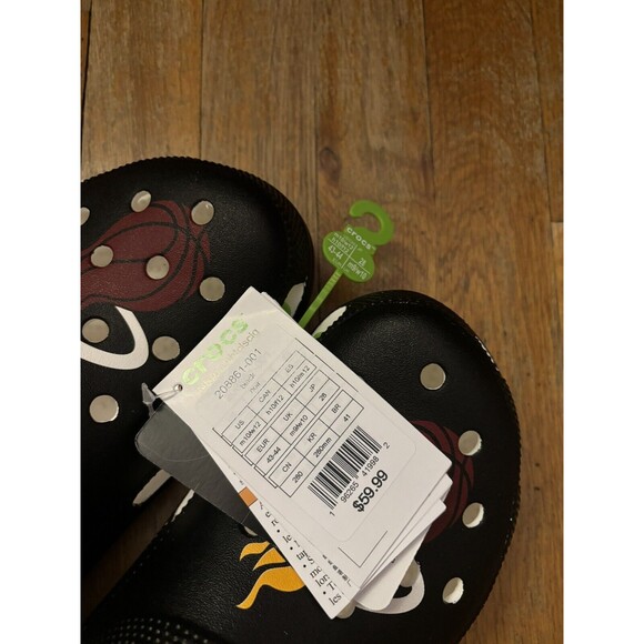 Crocs NBA Miami Heat Classic Clogs Men's Size - Picture 7 of 7